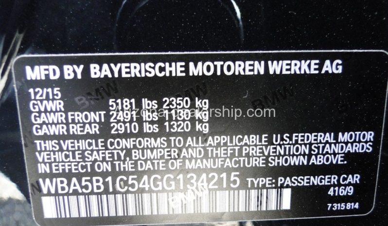 2016 BMW 5-Series i full