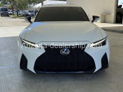 2022 Lexus IS 350 F SPORT 13173 Miles Ultra White 4D Sedan 3.5L V6 DOHC Dual VVT full