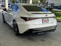 2022 Lexus IS 350 F SPORT 13173 Miles Ultra White 4D Sedan 3.5L V6 DOHC Dual VVT full