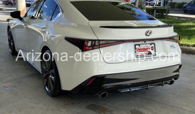 2022 Lexus IS 350 F SPORT 13173 Miles Ultra White 4D Sedan 3.5L V6 DOHC Dual VVT full