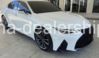2022 Lexus IS 350 F SPORT 13173 Miles Ultra White 4D Sedan 3.5L V6 DOHC Dual VVT full