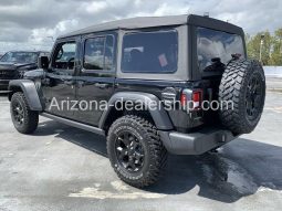 2022 Jeep Wrangler Unlimited Willys 24 Miles Black Clearcoat 4D Sport Utility 3. full