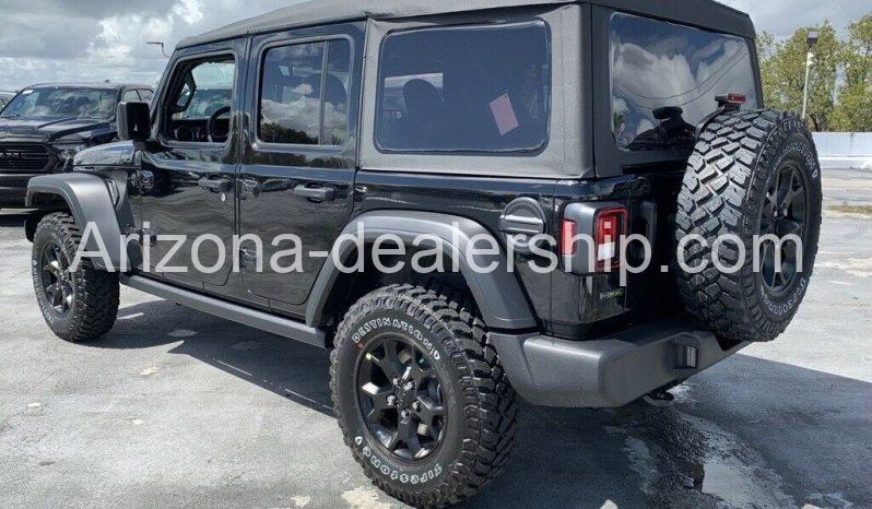 2022 Jeep Wrangler Unlimited Willys 24 Miles Black Clearcoat 4D Sport Utility 3. full