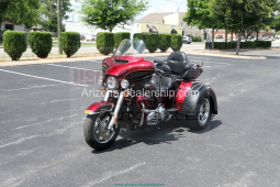 2014 Harley Davidson FLHTCUTG TRI GLIDE 10090 Miles Burgundy/Maroon motorcycle 1 full