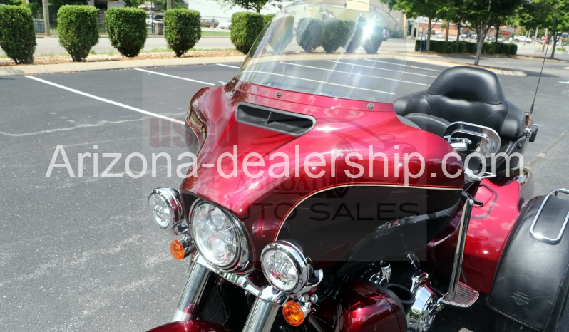 2014 Harley Davidson FLHTCUTG TRI GLIDE 10090 Miles Burgundy/Maroon motorcycle 1 full