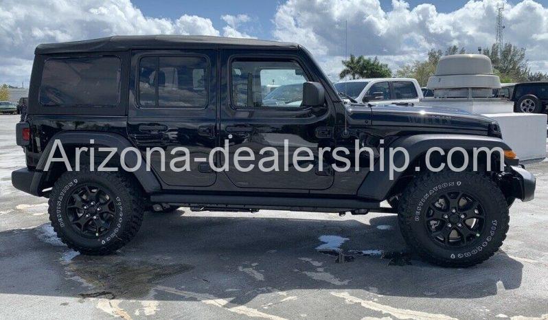 2022 Jeep Wrangler Unlimited Willys 24 Miles Black Clearcoat 4D Sport Utility 3. full