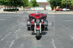 2014 Harley Davidson FLHTCUTG TRI GLIDE 10090 Miles Burgundy/Maroon motorcycle 1 full