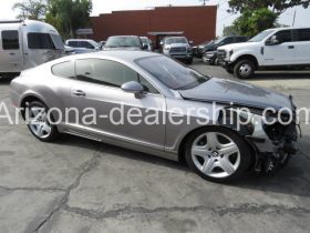 2005 Bentley Continental Salvage Title Damaged Vehicle Priced To Sell!