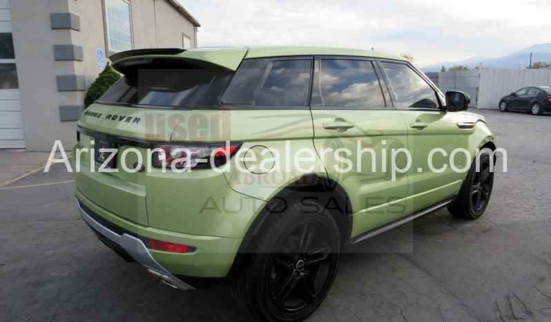 2012 Land Rover Range Rover Evoque Salvage Title Damaged Vehicle Priced To Sell! full