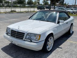 1995 MERCEDES E320 CABRIOLET BRABUS ONLY 48K MILES $79K ORIGINAL STICKER MINT full