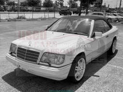 1995 MERCEDES E320 CABRIOLET BRABUS ONLY 48K MILES $79K ORIGINAL STICKER MINT full