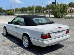 1995 MERCEDES E320 CABRIOLET BRABUS ONLY 48K MILES $79K ORIGINAL STICKER MINT full