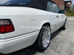 1995 MERCEDES E320 CABRIOLET BRABUS ONLY 48K MILES $79K ORIGINAL STICKER MINT full