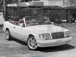 1995 MERCEDES E320 CABRIOLET BRABUS ONLY 48K MILES $79K ORIGINAL STICKER MINT full