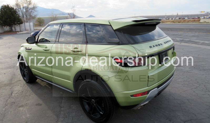 2012 Land Rover Range Rover Evoque Salvage Title Damaged Vehicle Priced To Sell! full