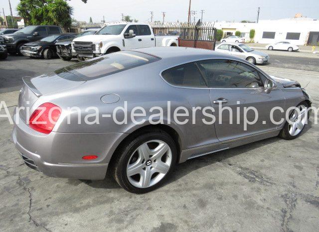 2005 Bentley Continental Salvage Title Damaged Vehicle Priced To Sell! full