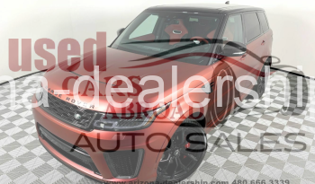 2020 Land Rover Range Rover Sport SVR full