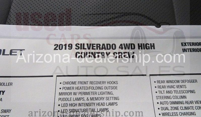 2019 Chevrolet Silverado 1500 High Country full