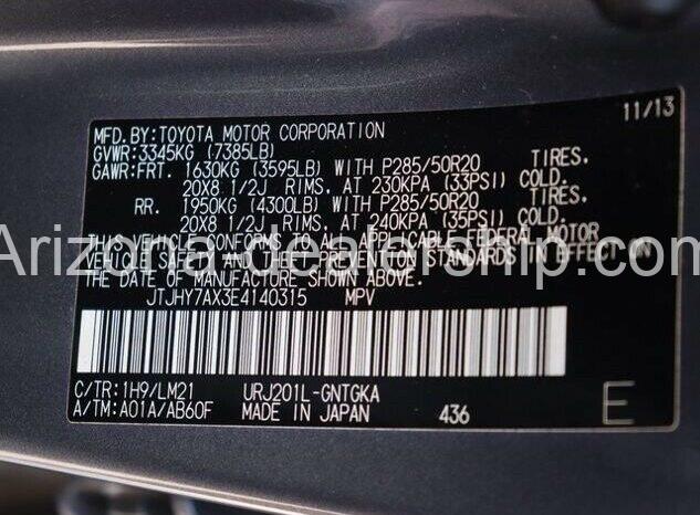 2014 Lexus LX 4WD 4dr full
