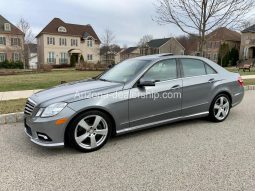 2011 Mercedes-Benz E-Class sport full