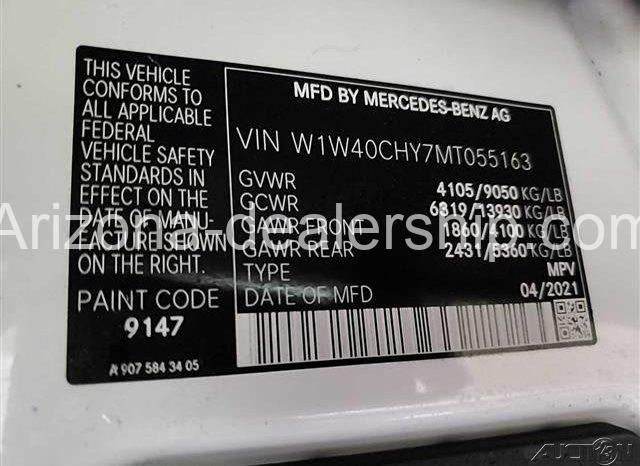 2021 Mercedes-Benz Sprinter Cargo 170 WB full