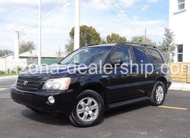 2003 Toyota Highlander Toyota full