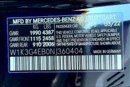 2022 Mercedes-Benz A-Class A 220 full