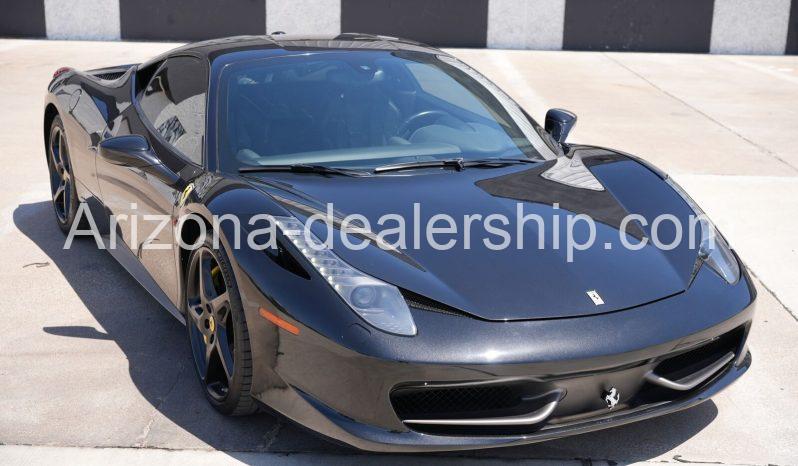 2012 Ferrari 458 full