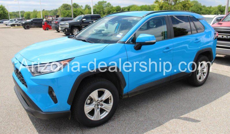 2021 Blue Toyota RAV4 XLE full