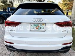 2021 Audi Q3 45 TFSI S line Premium Plus Sport Utility 4D full