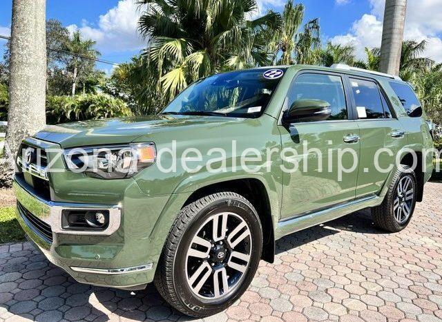 2022 Toyota 4Runner Limited Sport Utility 4D full