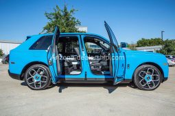 2022 Blue Rolls-Royce Black Badge Cullinan full