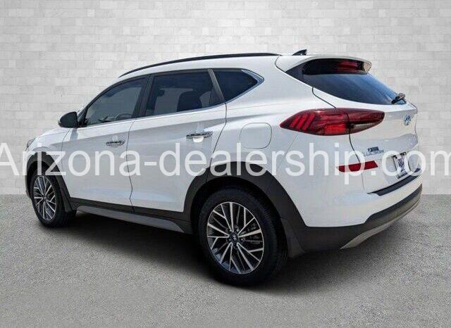 2020 White Hyundai Tucson Ultimate full