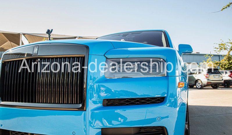 2022 Blue Rolls-Royce Black Badge Cullinan full