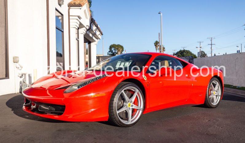 2010 Ferrari 458 full