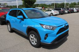 2021 Blue Toyota RAV4 XLE full