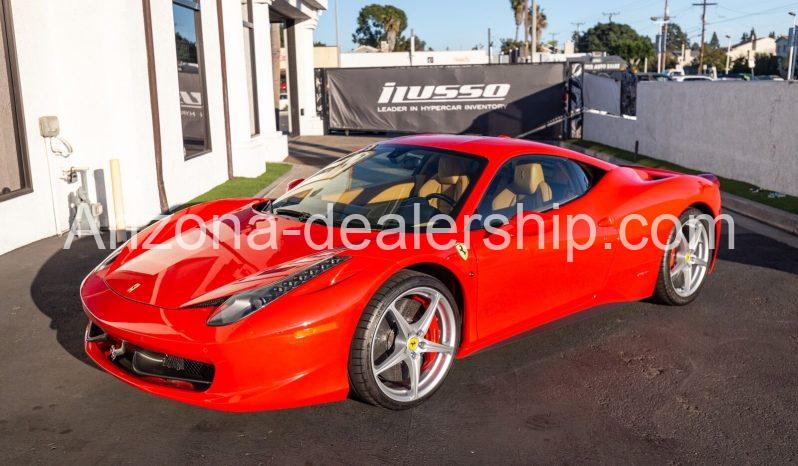 2010 Ferrari 458 full