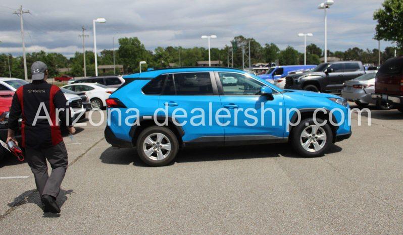 2021 Blue Toyota RAV4 XLE full