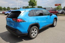 2021 Blue Toyota RAV4 XLE full