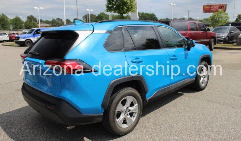 2021 Blue Toyota RAV4 XLE full