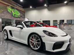 2020 Porsche 718 Spyder 4.0 full