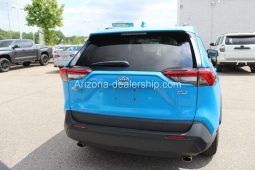 2021 Blue Toyota RAV4 XLE full