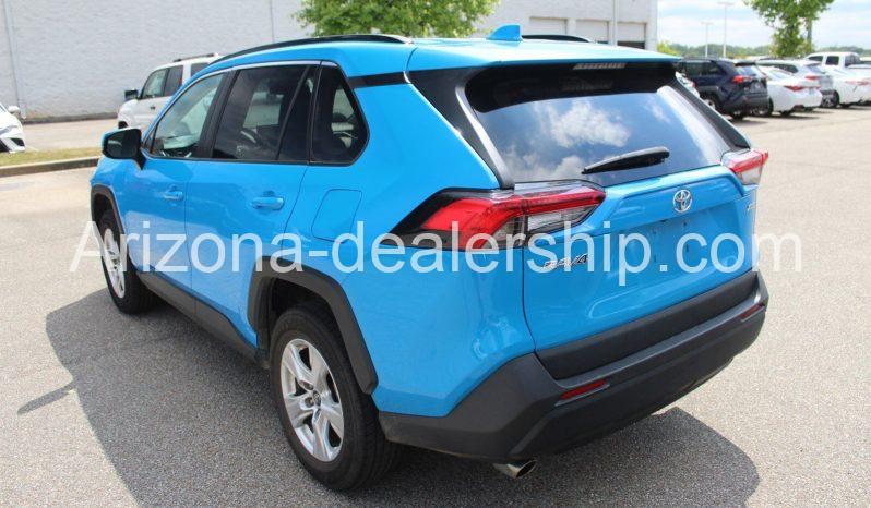 2021 Blue Toyota RAV4 XLE full