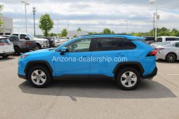 2021 Blue Toyota RAV4 XLE full