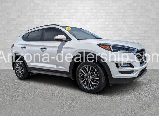 2020 White Hyundai Tucson Ultimate full