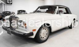 1983 Rolls Royce Corniche Convertible full