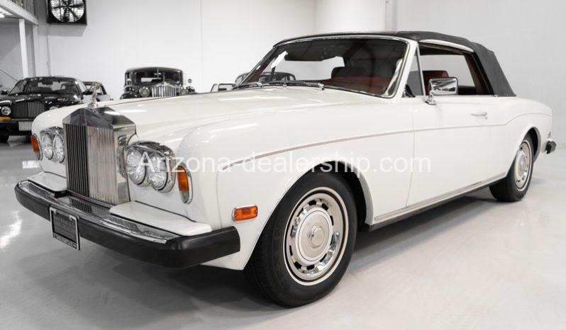 1983 Rolls Royce Corniche Convertible full