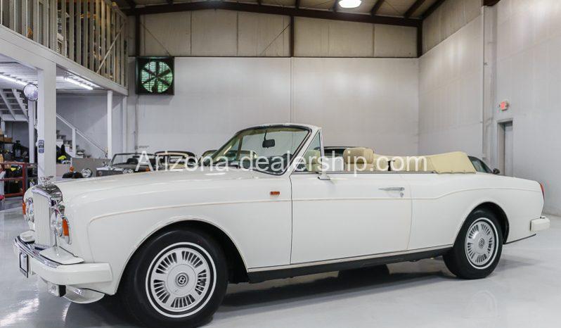 1989 Bentley Continental Convertible full