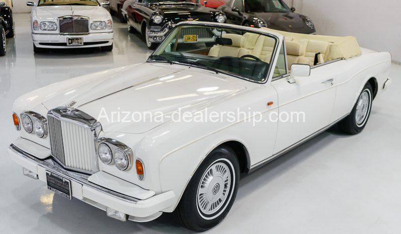 1989 Bentley Continental Convertible full