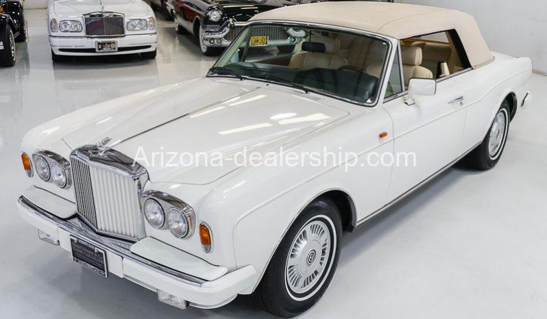 1989 Bentley Continental Convertible full